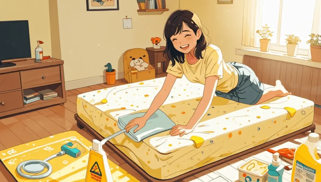 時間がたった おねしょ汚れへのベストアプローチ