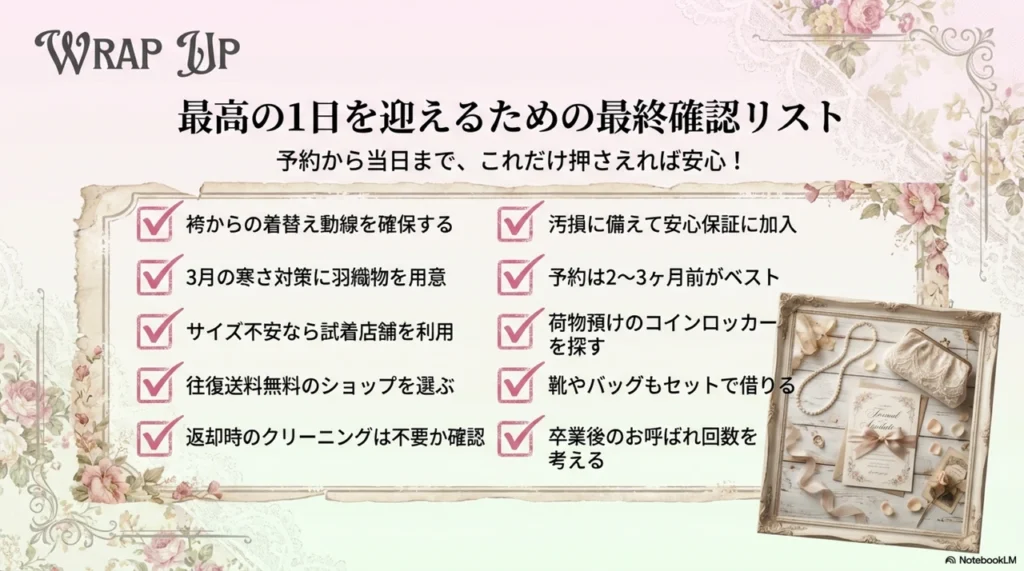 自分にぴったりの卒業パーティードレスレンタルで、思い出に残る一日を過ごそう
