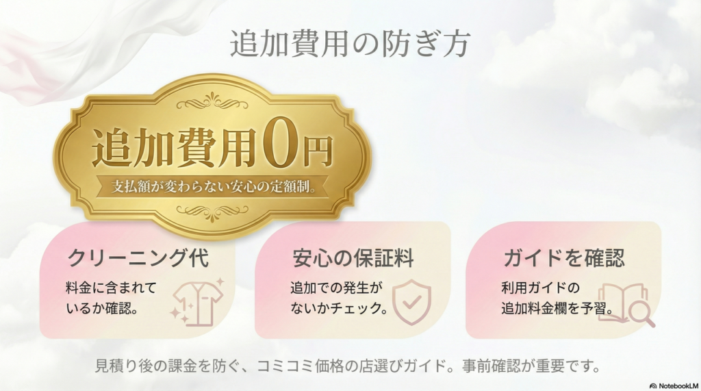 見積りからの追加費用を阻止!「コミコミ価格」の定額制ショップが安心な理由