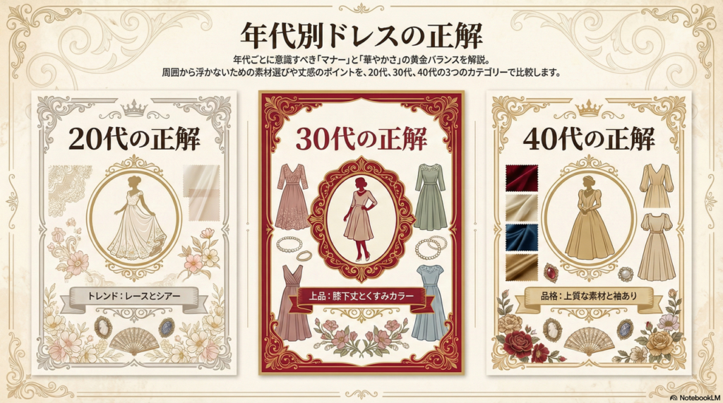 20代・30代・40代の年代別！浮かない「正解コーディネート」の選び方