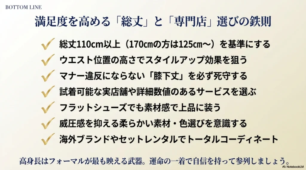 高身長さんのパーティードレスレンタルは「総丈」と「専門店」選びが満足度の鍵